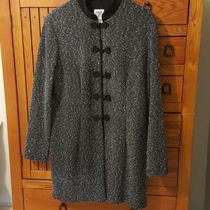 Tweed long tunic